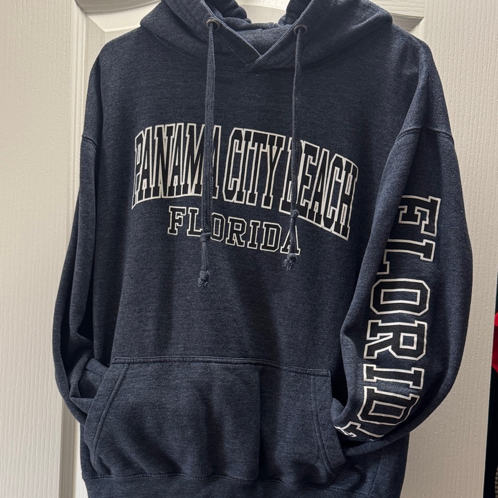 Panama City Beach Florida Black Hoodie